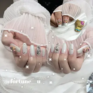 ネイル 💜5/4空✩.* Yuuna💜のネイルデザイン