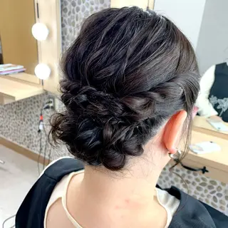ヘアアレンジ 藤江 梨奈のヘアスタイル