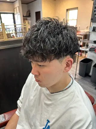 ショート 田島 颯人のヘアスタイル