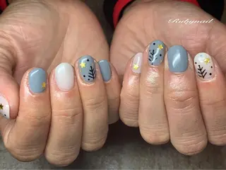 ショート ネイル プライベートサロン Rubynailのネイルデザイン