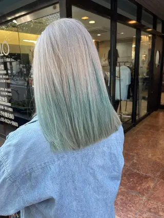 セミロング カラー olino 【オリノ】西田辺のヘアスタイル