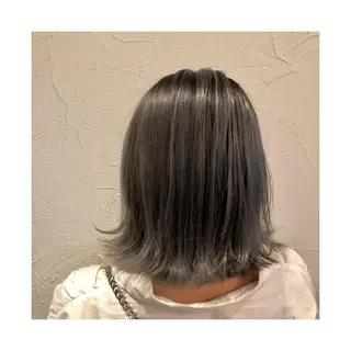 ミディアム mayu ○のヘアスタイル