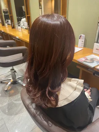 ロング にいぼ あやなのヘアスタイル