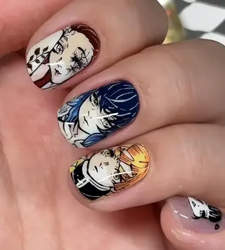 ネイル 痛ネイル 長さ出し/パラジェルのネイルデザイン