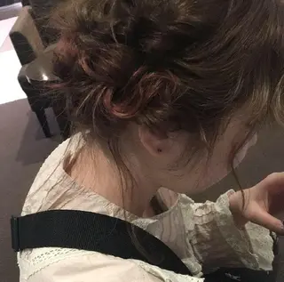 ヘアアレンジ 🇰🇷韓国風艶髪✨ 髪質改善 倉岡しおんのヘアスタイル