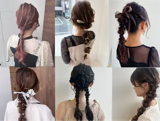 ヘアアレンジ VIRAL ヴァイラルのヘアスタイル