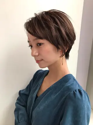 ショート ヒラヤマ ユウスケのヘアスタイル