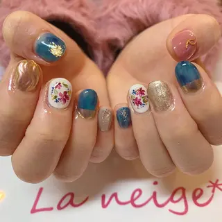 ネイル La neige* yuki 🐩🌙のネイルデザイン