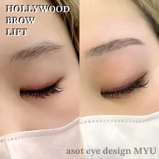 アイブロウ MYU🩵 Mirajuのマツエク・マツパデザイン