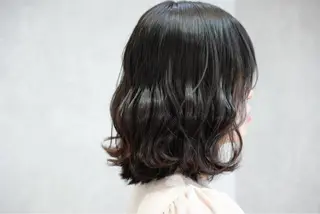 ミディアム 黒木 翔平のヘアスタイル