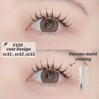 マツエク・マツパ miiia lashのマツエク・マツパデザイン