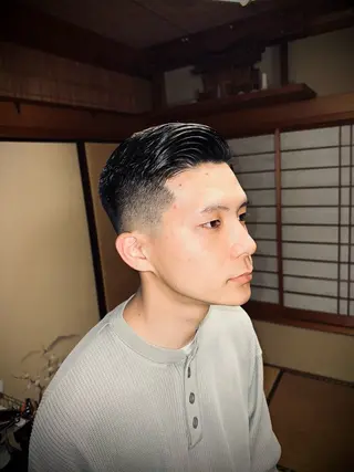 ショート メンズ 岩本 文太のヘアスタイル