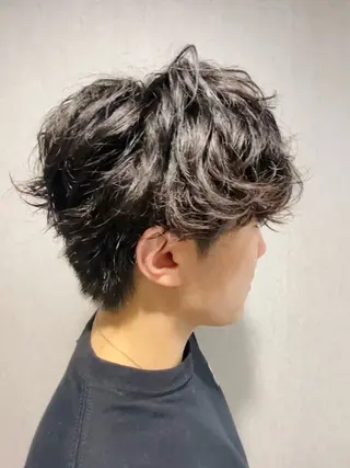 メンズ 👑駅近メンズサロン パーマ特化北千住👑のヘアスタイル