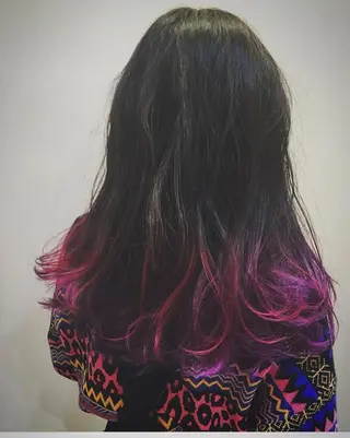 ミディアム カラー ハイトーン×髪質改善 KENTAのヘアスタイル