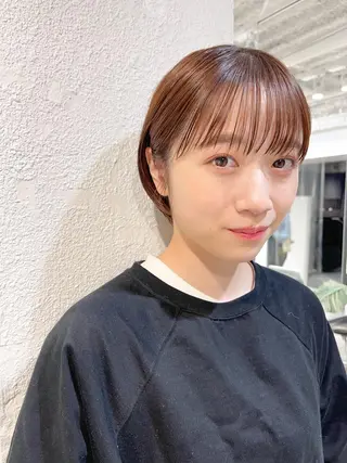 ショート カラー 川本 裕🌿のヘアスタイル