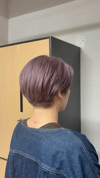 ショート tokute 中野真咲🐺のヘアスタイル