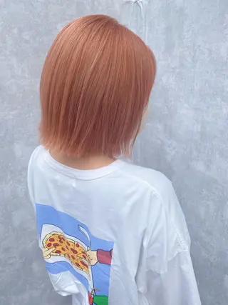 ミディアム カラー 入江 允のヘアスタイル