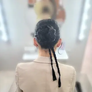 ロング ヘアアレンジ 渥美 寿美翔のヘアスタイル