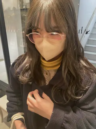 ロング カラー riria/ボブ /透明感カラー🎀のヘアスタイル