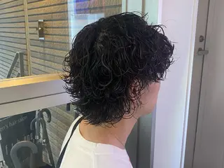 ショート カラー パーマ 🔥漢髪特化メンズ マネージャーYUKIのヘアスタイル