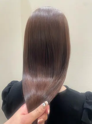 セミロング パーマ 🚀MOEKA ᵕ̈ ハイトーン💫のヘアスタイル