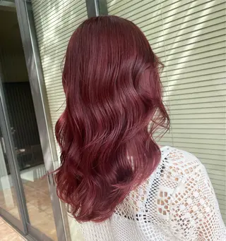 ミディアム カラー ブリーチ👩🦳/ ✂︎MANAMIのヘアスタイル