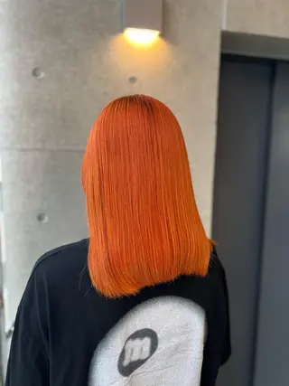 ミディアム カラー 吉野 瑳桜のヘアスタイル