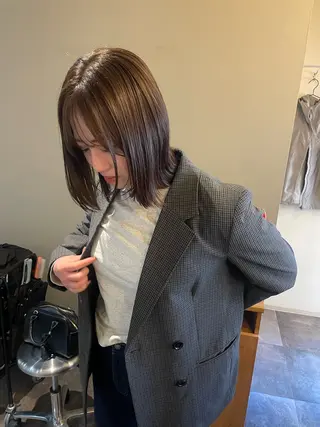 ショート カラー 土川 陽菜のヘアスタイル