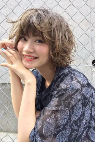 ショート パーマ odagiri yoshitakaのヘアスタイル