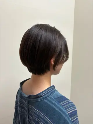 ショート ミディアムレイヤー/ 艶カラーNorikaのヘアスタイル