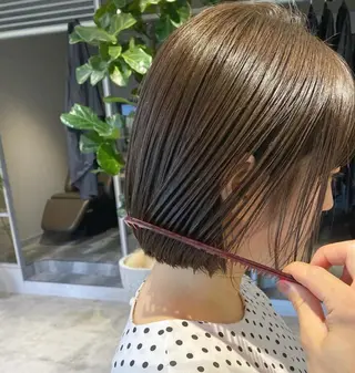 ショート 表参道ミディアム レイヤー山岸季生のヘアスタイル