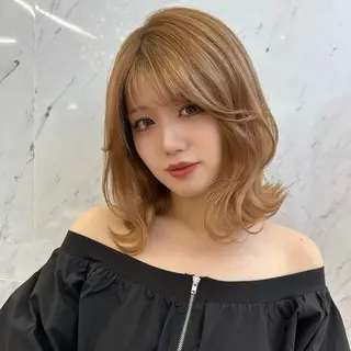 ミディアム カラー ParveMix 🪽鳥取彩花のヘアスタイル