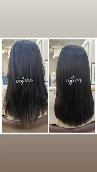 ロング リルウヘアー 天王寺のヘアスタイル