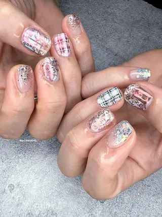 ネイル 3dパーツ/流行り 👧shushu❤️のネイルデザイン