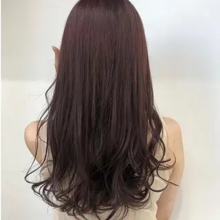 ロング カラー 限界オタク美容師 💜Natsuki☁のヘアスタイル