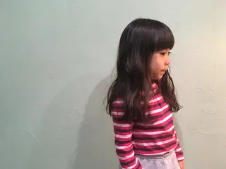 セミロング キノシタ マユのヘアスタイル