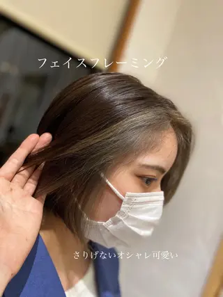 ショート カラー 堀 大輔のヘアスタイル