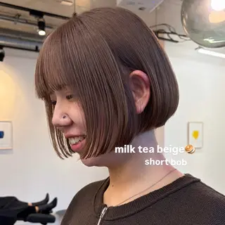 ショート カラー 東京 千駄ヶ谷🫧 hiyori🫧のヘアスタイル