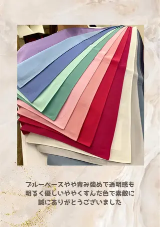 パーソナルカラー診断 自由が丘💐ブルームのその他イメージ