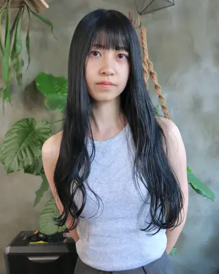 ロング カラー 木村陸弥🌿似合わせ 再現性メンズヘアのヘアスタイル