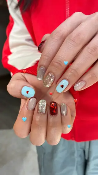 ネイル Aki ୨୧のネイルデザイン