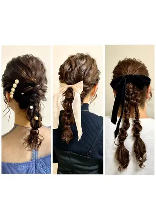 ヘアアレンジ Kikuchi Eriのヘアスタイル