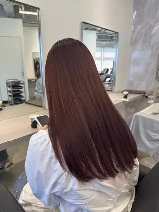 セミロング カラー EIGHT/ 琉聖のヘアスタイル