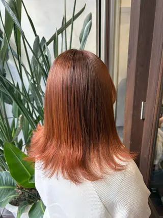 ミディアム カラー 髙木 優人のヘアスタイル