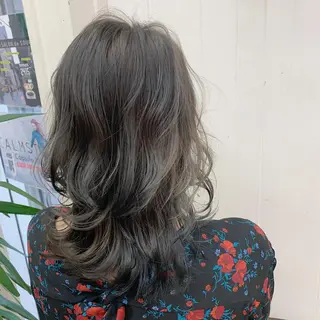 セミロング 🌿大人かわいいヘア 🌿Ayahaのヘアスタイル