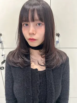 セミロング レイヤーカット🫧 etsuのヘアスタイル