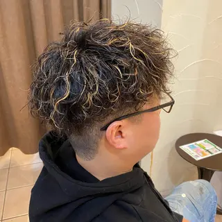 パーマ メンズ エクステ指名No1 🧡AYUMIのヘアスタイル