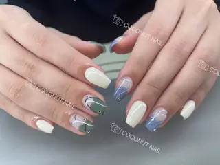 ネイル 神田 ココナッツのネイルデザイン
