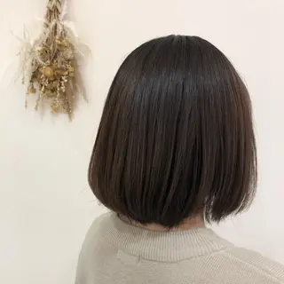 ミディアム カラー 【髪質改善】 梅田　聡のヘアスタイル