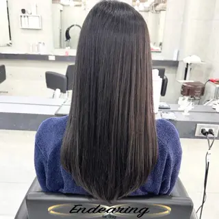 カラー Endearing 銀座/レイヤーカットのヘアスタイル